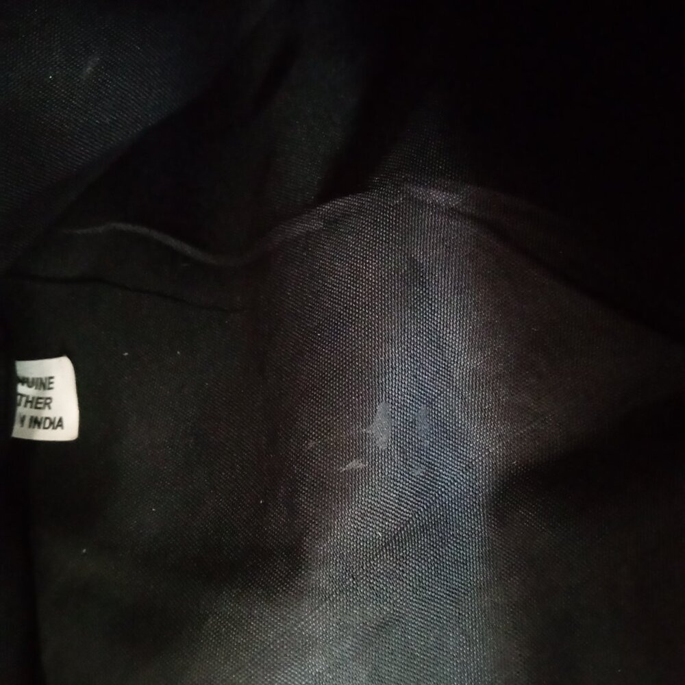 SMALL LEATHER BACKPACK - Picture 10 of 16